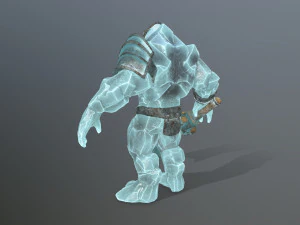Ice monster 3D Model