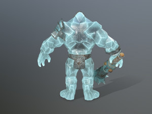 Ice monster 3D Model