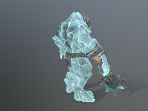 Ice monster 3D Model