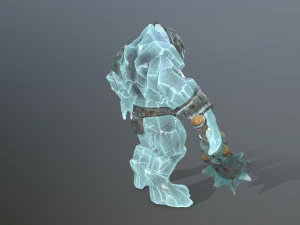 Ice monster 3D Model