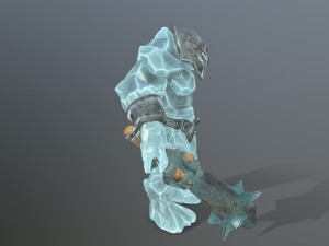 Ice monster 3D Model