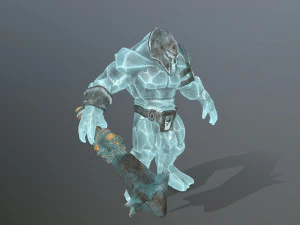 Ice monster 3D Model