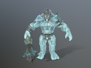 Ice monster 3D Model