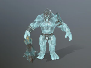 Ice monster 3D Model