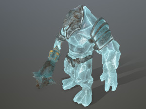 Ice monster 3D Model