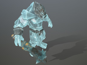 Ice monster 3D Model