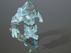 Ice monster 3D Model