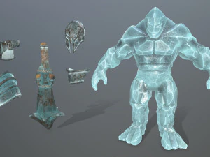 Ice monster 3D Model
