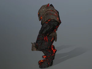 Lava monster 3D Model