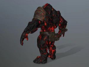 Lava monster 3D Model