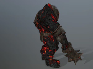 Lava monster 3D Model