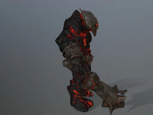 Lava monster 3D Model