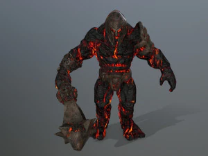 Lava monster 3D Model