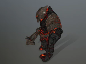 Lava monster 3D Model