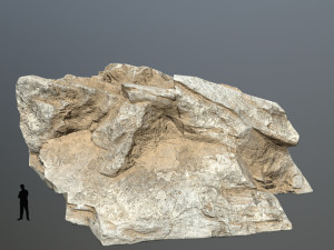 Deser rocks 3D Model