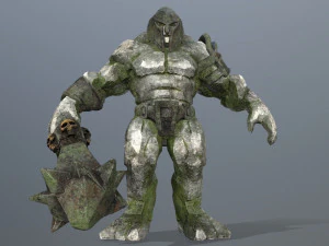 Rock monster 3D Model