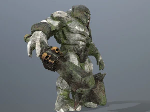 Rock monster 3D Model