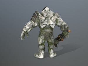 Rock monster 3D Модель