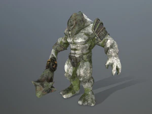 Rock monster 3D Model