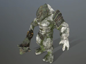 Rock monster 3D Model