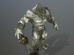 Rock monster 3D Model