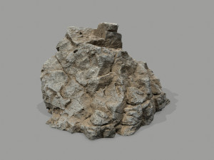 Desert rock set Model 3D