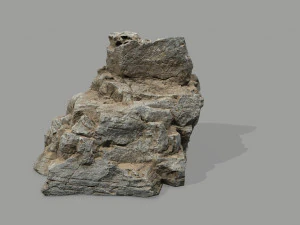 Desert rock set 3D Model