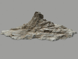 Desert rock set Model 3D