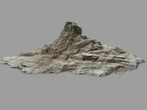 Desert rock set 3D Model