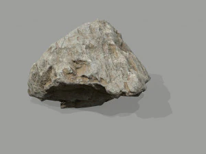Desert rock set 3D Model