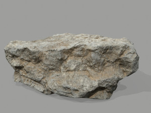 Desert rock set Model 3D