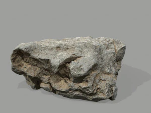 Desert rock set 3D Model
