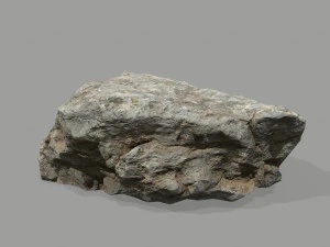 Desert rock set 3D Model