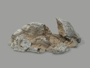 Desert rock set 3D Model