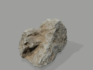 Desert rock set Model 3D