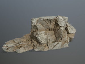 Desert rocks 3D Model