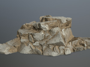 Desert rocks 3D Model