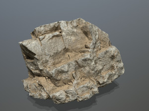 Desert rock set Modello 3D