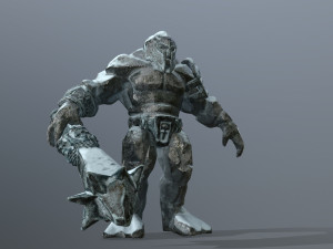 Snow monster 3D Model