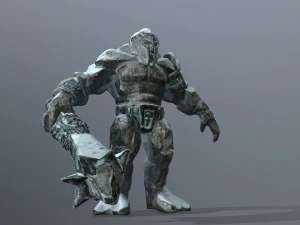 Snow monster 3D Model