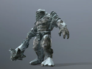 Snow monster 3D Model