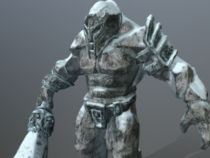 Snow monster 3D Model