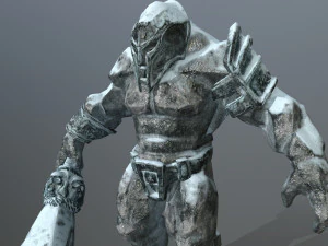 Snow monster 3D Model