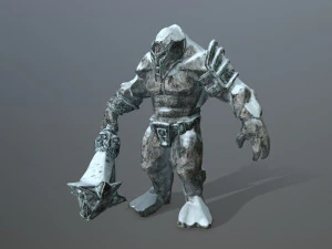 Snow monster 3D Model