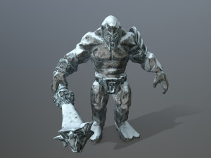 Snow monster 3D Model