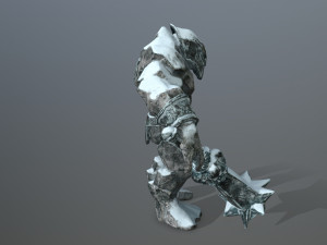 Snow monster 3D Model