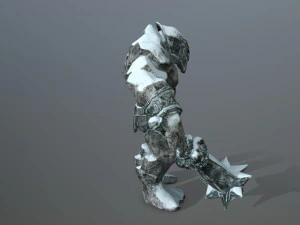 Snow monster 3D Model