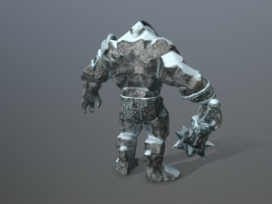 Snow monster 3D Model
