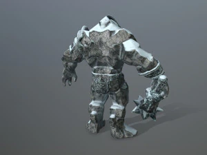 Snow monster 3D Model