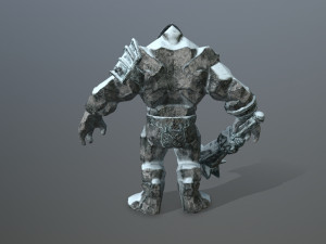 Snow monster 3D Model